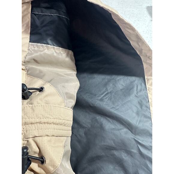 Dutch Bros Mens Medium M Nylon Hooded Employee Jacket Full Zip Windbreaker D8 - Picture 8 of 8